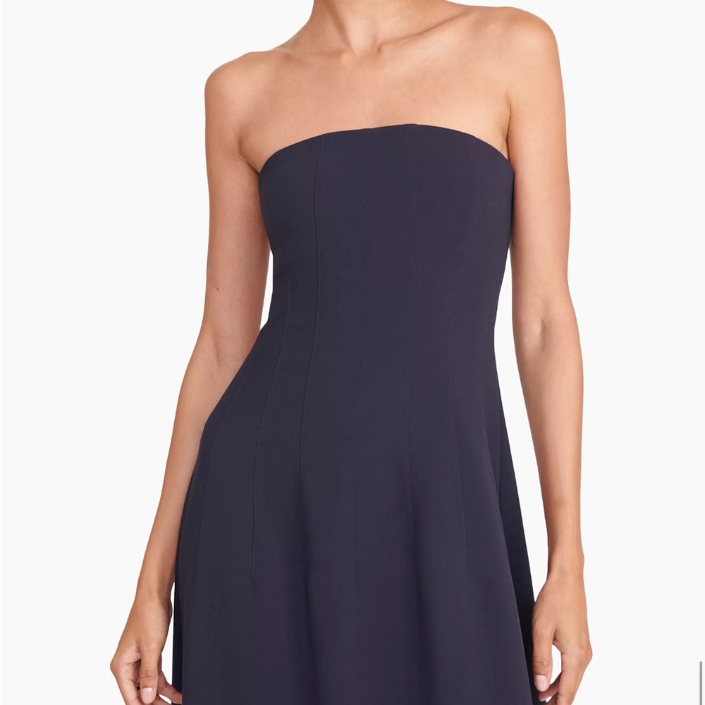 STAUD Benjamin Strapless Gown